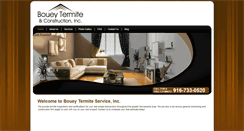 Desktop Screenshot of boueytermite.com